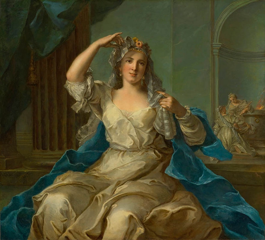 Ritratto di una dama come vestale - Museo d'arte della Carolina del Nord